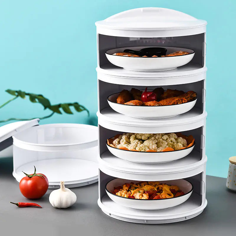 Multi-Layer Food Cover, Foldable Insulated Table Dome