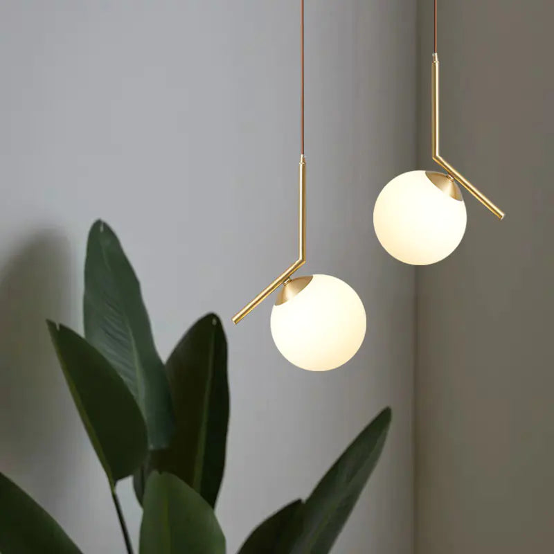 Elegant Glass LED Chandelier